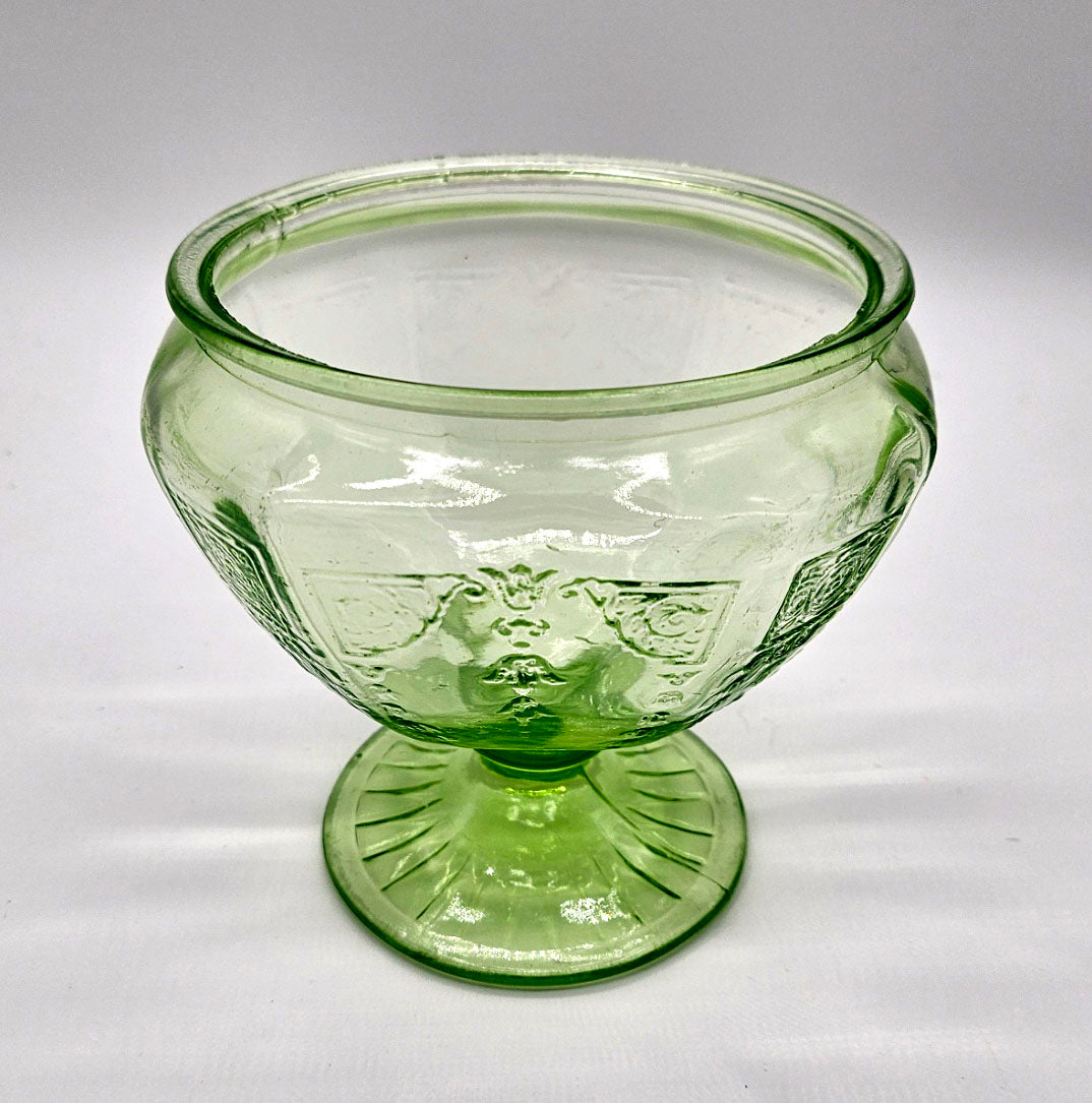 Anchor Hocking Uranium Candy Bowl