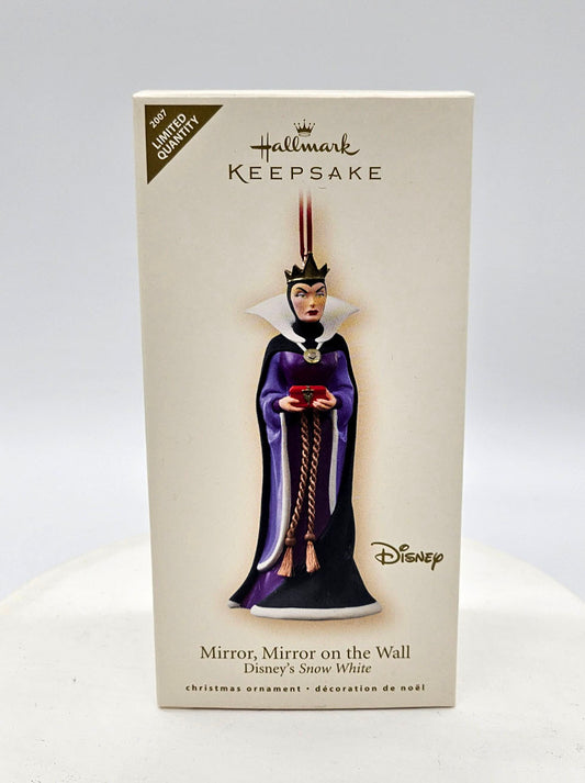 Hallmark Keepsake Disney Snow White ornament in packaging on a white background