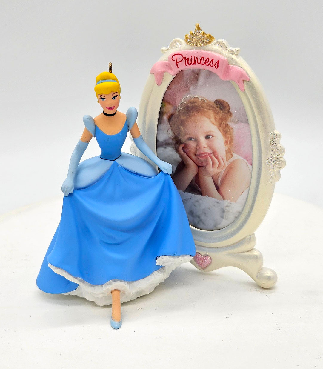 Cinderella Hallmark Keepsake photo holder ornament