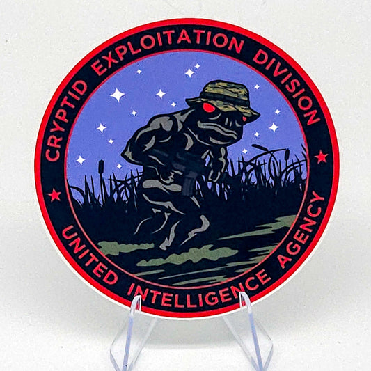 Cryptid Ohio Frogman CID (sticker)